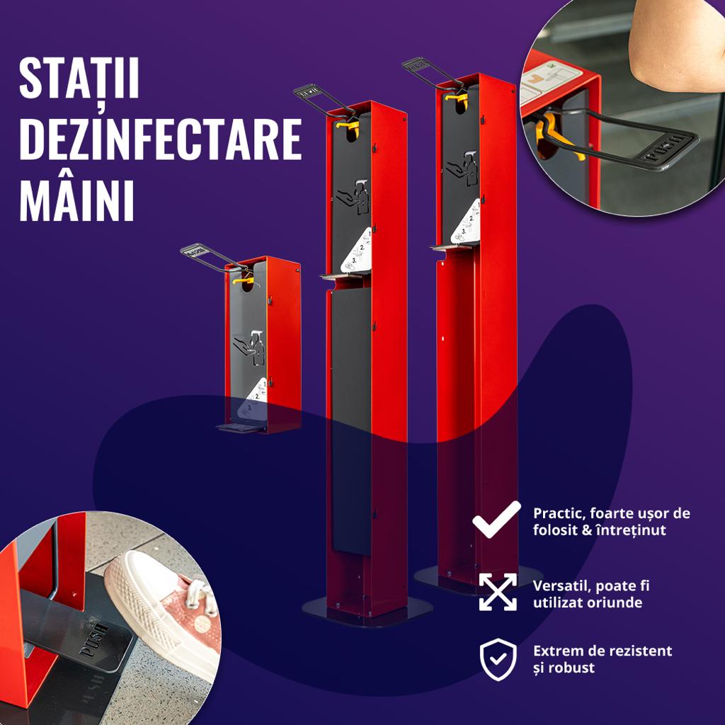 dispenser de dezinfectare maini